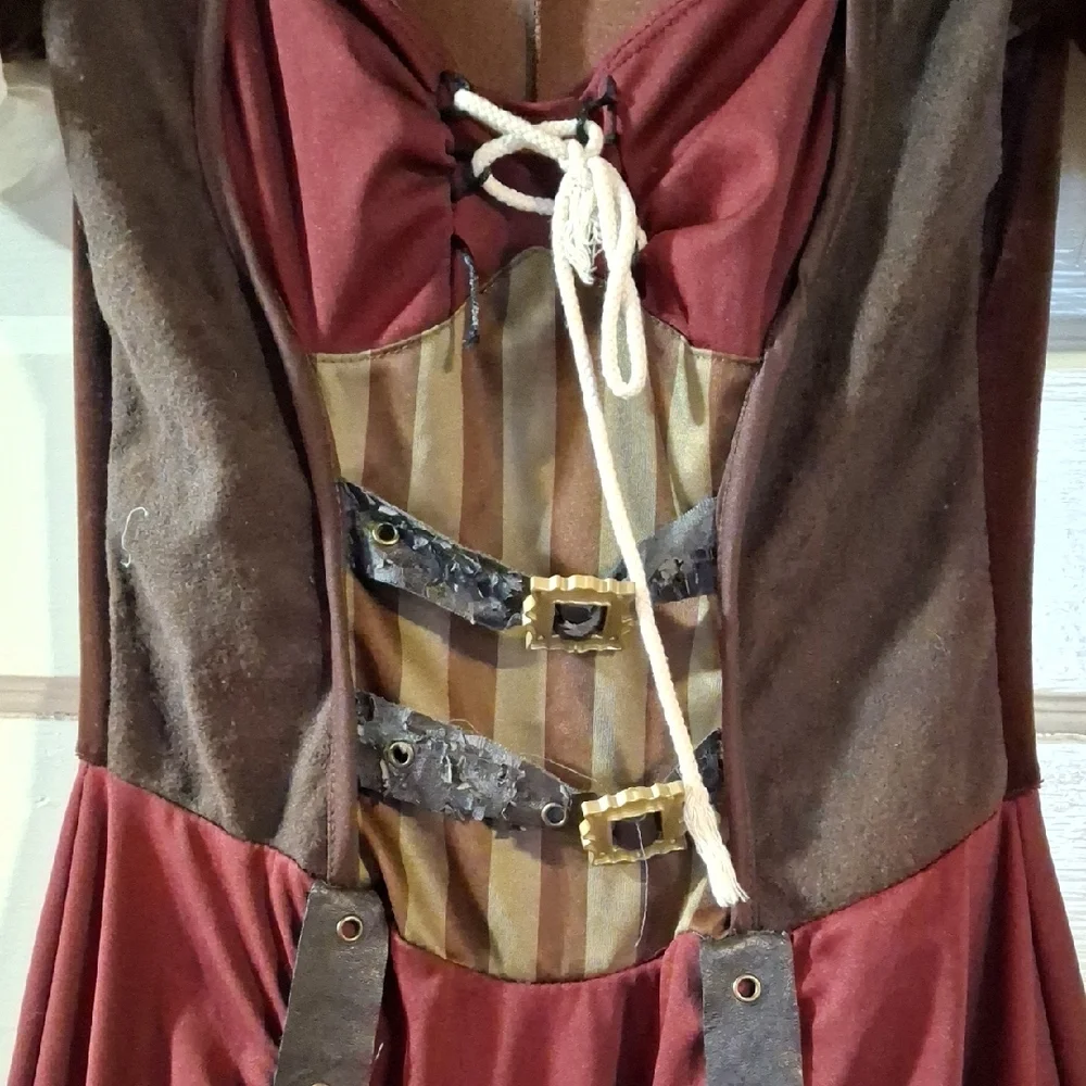 Spirit Steampunk Explorer  Costume - Brown and Cream (Mis011) - Picture 4 of 6